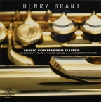 Cover for Henry Brant: Music For Massed Flutes